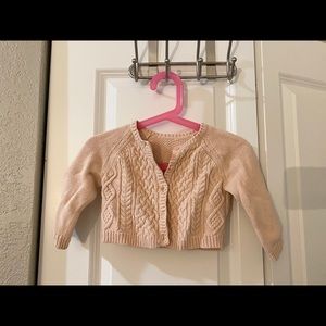 Gap baby cardigan 6-12months